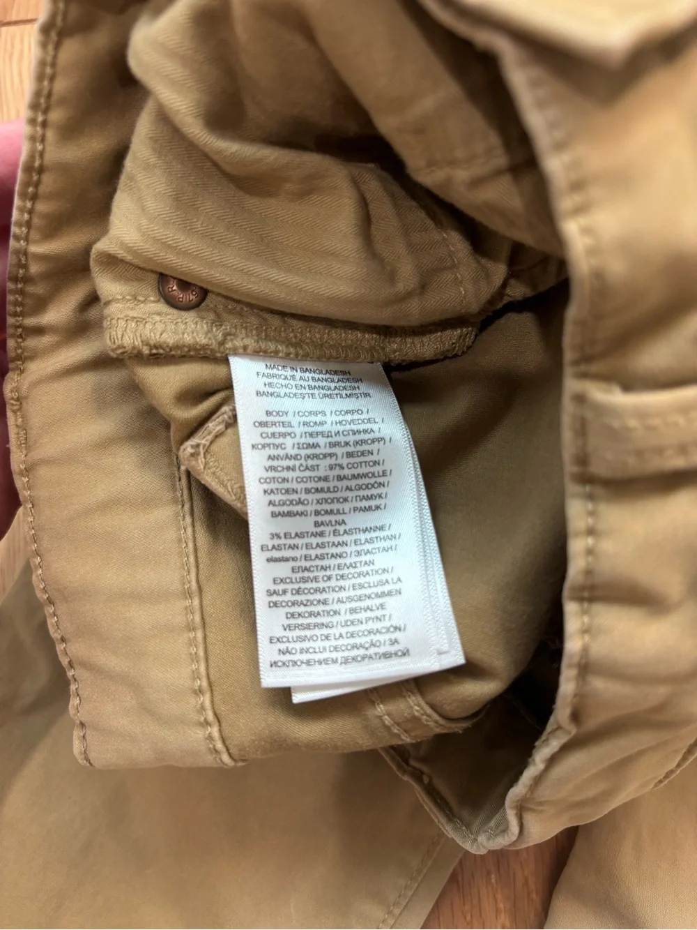 Ralph Lauren Polo Khaki Straight-Leg Pants